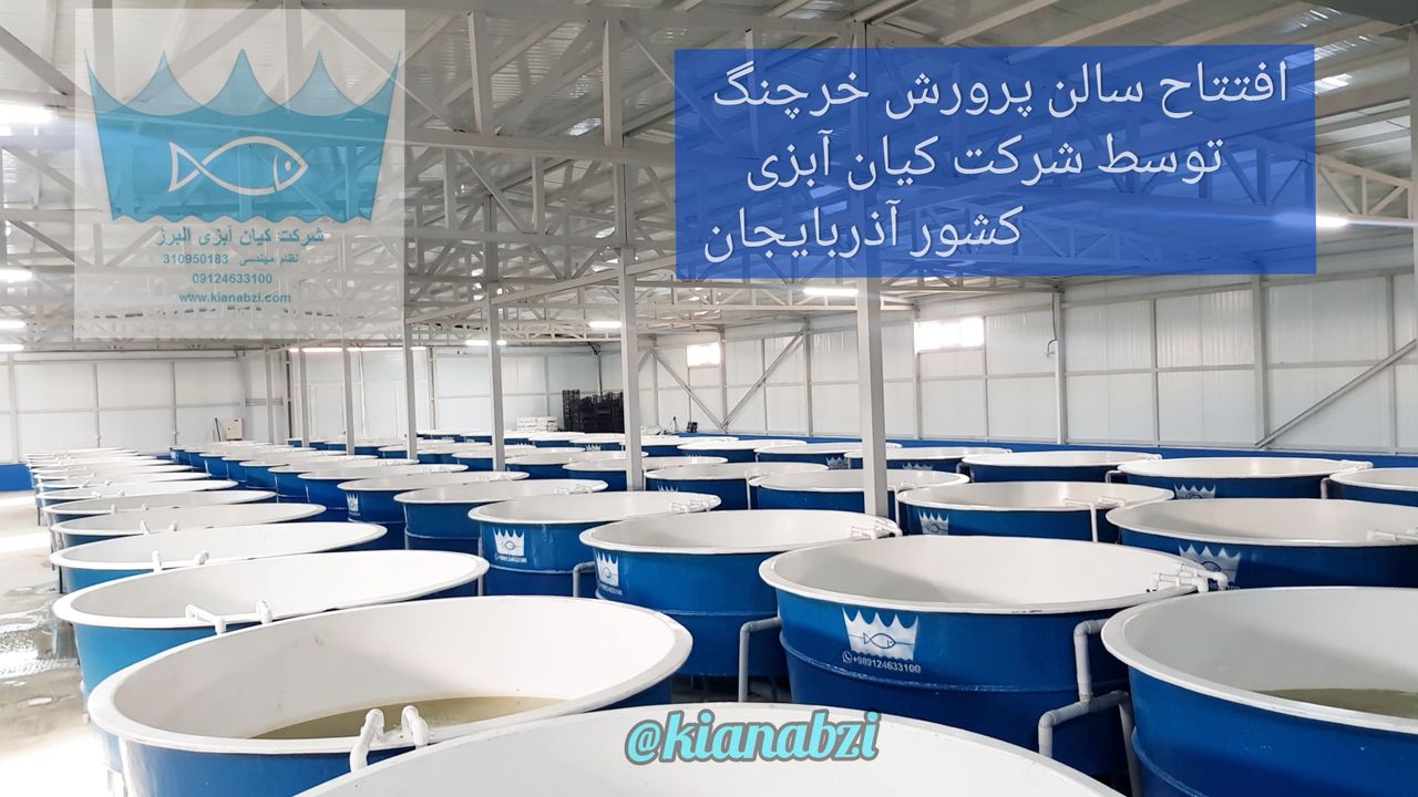 ساخت استخر پیش ساخته پرورش ماهی و میگو کیان آبزی در بوشهر